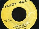 1198 GAYLADS-LOVE ME WITH ALL YOUR HEART-STEADY BEAT-REGGAE 45 7