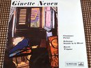 GINETTE NEVEU CHAUSSON DEBUSSY RAVEL LP UK HMV ALP 1520 RED/GOLD 