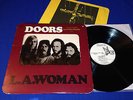 THE DOORS LA WOMAN WLP US PROMO DIE-CUT WINDOW HYPE STICKER HIGHLY COLLECTIBLE