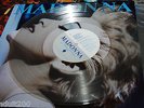 MADONNA  TRUE BLUE TRANSPARENT CLEAR  VINYL * POSTER WEA HONG KONG UK colony LP