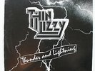 THIN LIZZY - Thunder & Lightning- Test Pressing White Label inc. Free 12