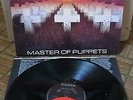 Metallica Master Of Puppets LP Vinyl Record Columbia House 80's pressing