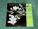 IDA HAENDEL FAMOUS VIOLIN COMPOSITIONS 1962 SUPRAPHON SUA ST 50465 UK STEREO NM