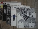 5 x BEATLES MONO LP's PLEASE PLEASE ME, WITH THE, HARD DAYS, HELP, REVOLVER