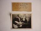 Big Bill Broonzy  EP +  Autograph photo & memorabilia  Chicago Blues  B. Bryden
