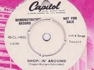 Joel Grey Shoppin Around 1958 UK Capitol 45 Demo promo Elvis song EX