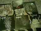 7 BLACK METAL VINYLS - Sovereign, Warhammer Command, Embrace of Thorns, Orlog...