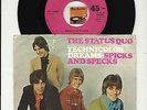 Status Quo TECHNICOLOR DREAMS / SPICKS AND SPECKS 7/45 vinyl single from Germany