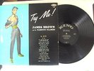 JAMES BROWN- TRY ME-1961 LP KING 635 WOMAN w/SMOKING GUN COVER, BLACK LABEL