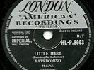 VERY RARE FATS DOMINO R&B 78 
