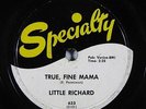 Blues 78 LITTLE RICHARD True Fine Mama / Ooh My Soul on Specialty