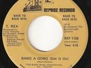 T. REX -Bang A Gong Telegram Sam- CANADIAN 