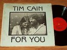 TIM CAIN For You LP private 1981 rural CA hippie folk psych SONS OF CHAMPLIN EX