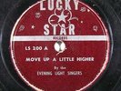 Gospel 78 EVENING LIGHT SINGERS Move Up A Little/Jesus Gave Me on Lucky Star