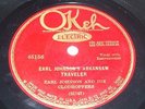 EARL JOHSNON & CLODHOPPERS 78 rpm OKEH 45156 pre war country E