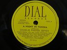 CHARLIE PARKER Septet A Night in Tunisia / Orinthology DIAL 1002 VG+