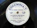 BOBBY VINTON 78-RPM '62 Roses Are Red TOP Rare SOUTHAMERICA Press* SPANISH TITLE