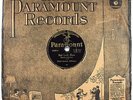 Hear Blues 78 rpm BLIND LEMON JEFFERSON Bad Luck Blues PARAMOUNT 12443 w/sleeve