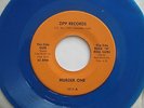 MURDER ONE Gun / Rock 'N Roll Guru ORIG '79 METAL PUNK KBD BLUE VINYL