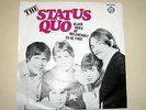 STATUS QUO - BLACK VEILS OF MELANCHOLY - 45 SINGLE RARE NORWAY PS PSYCH LISTEN