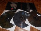 RARE 3 LP Box,GUNS N`ROSES Live and let die Swingin Pig Splatter Vinyl