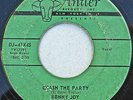 BENNY JOY 45 Crash The Party ANTLER DJ-41 ORIGINAL Rockabilly PROMO