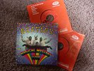 THE BEATLES DOUBLE 45 TRS MAGICAL MYSTERY TOUR AVEC ERREUR DE PRESSAGE (type 6)