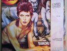 DAVID BOWIE Diamond Dogs LP  Clear Vinyl Ryko GLAM Limited Ed Low # 00660