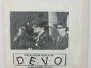 DEVO Devonia LP  Live + Demos c.1975-1978, Rubber Robot Recs. R.I.P. Bob Casale