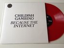 CHILDISH GAMBINO BECAUSE THE INTERNET LP 2013 Red 180g Glassnote OOP LIMITED 800
