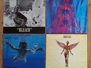 Nirvana – Bleach / Nevermind / In Utero LPs / Sliver 12’’ EP (originals)
