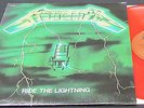 Metallica LP Ride The Lightning Green Cover France Bernett red pink vinyl