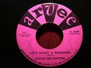 Little Joe Hinton Let's Start A Romance Rare Northern Soul R&B 45 Arvee A 5029