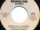 og funk soul  45 EVERYDAY PEOPLE World Full Of People