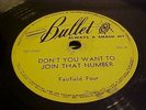 FAIRFIELD FOUR - BULLET # 254     