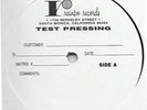 METALLICA Ride The Lightning 2LP promo test pressing