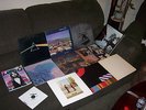 PINK FLOYD 10 LP LOT# 2 w MOJO MAGAZINE & DAVID GILMOUR LP  VG+/NM-