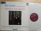 GRUMIAUX violinconcerto BRAHMS PHILIPS HI-FI STEREO NM
