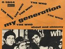 UK*1965**MOD**BEAT**MY GENERATION **EX PORT PICTURE SLEEVE**45rpm**THE WHO ?**7