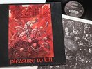 KREATOR -Pleasure to Kill LP 1986 , RARE THRASH  voivod invocator death sodom