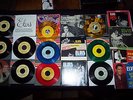 ELVIS PRESLEY PROMO 45'S ,RARE & COLORED RECORDS & SLEEVES