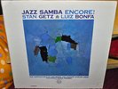 STAN GETZ LUIZ BONFA RARE SEALED LP JAZZ SAMBA ENCORE 1963 USA VERVE 1ST PRESS