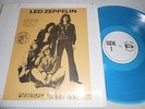 Led Zeppelin  BBC stairway to he. 73017 clear blue  vinyl   tmoq lp  rare