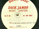 UNKNOWN BEAT GROUP*I'M IN LOVE WITH YOU*ACETATE*UNRELEASED*THE BEATLES*HEAR IT