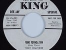 R&B Popcorn Soul 45 TEDDY HUMPHRIES Firm Foundation KING HEAR