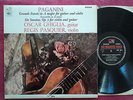 HMV Stereo, UK, PAGANINI:Sonatas for Guitar and Violin, GHIGLIA, PASQUIER, NM