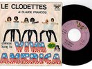LE CLODETTES  CLAUDE FRANCOIS  VIVA AMERICA 45giri 7
