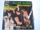 QUEEN - KILLER QUEEN TOP RARE SPAIN 1974 P/S 45 LOOK