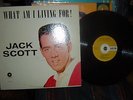 RARE-Jack SCOTT-What Am I Living For-1959 Carlton Label-LP 12/122-flawless MINT-