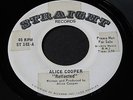 Alice Cooper   Reflected / Living   Straight white label promo 45 7